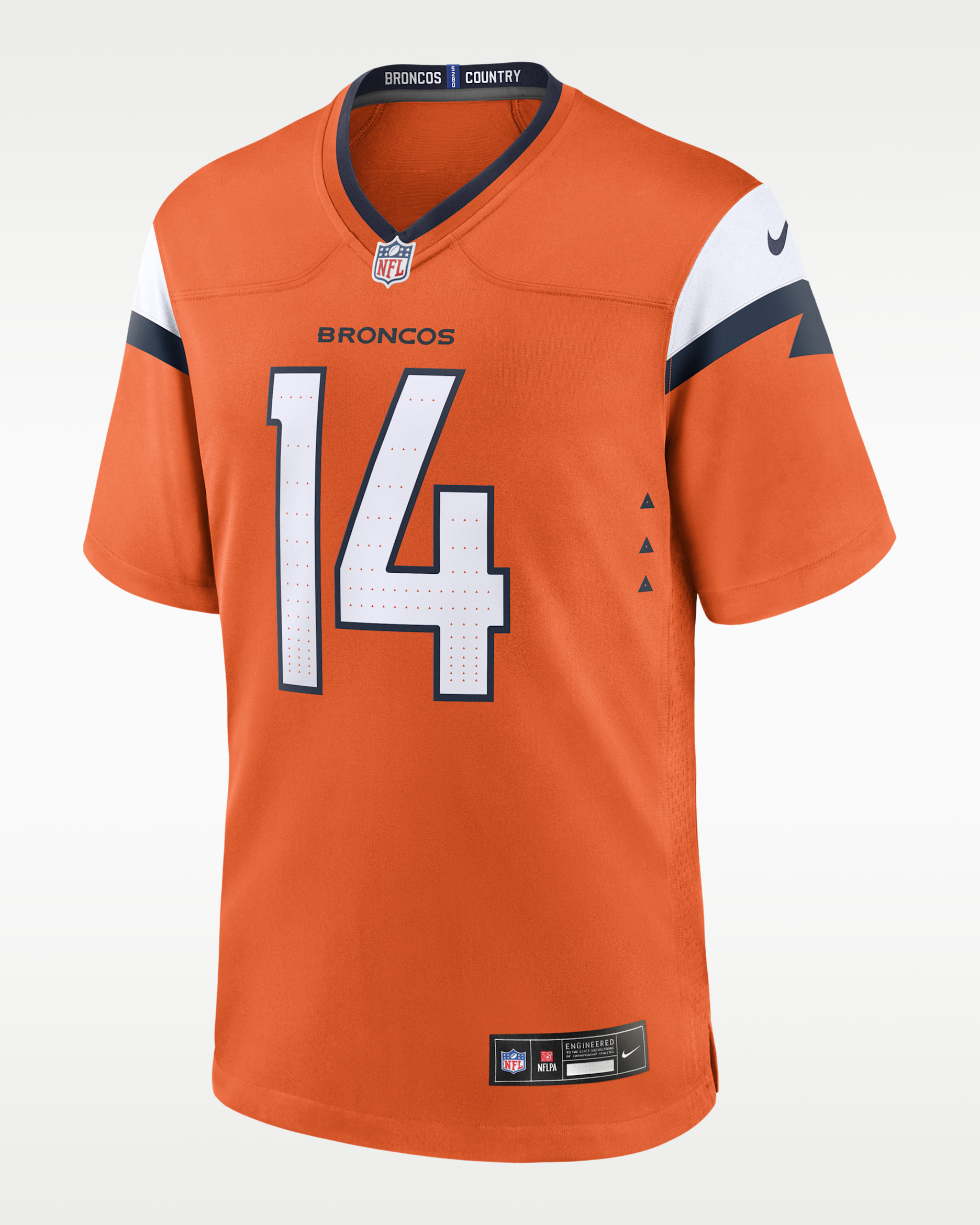 Courtland Sutton Denver Broncos Men's Nike NFL Game Football